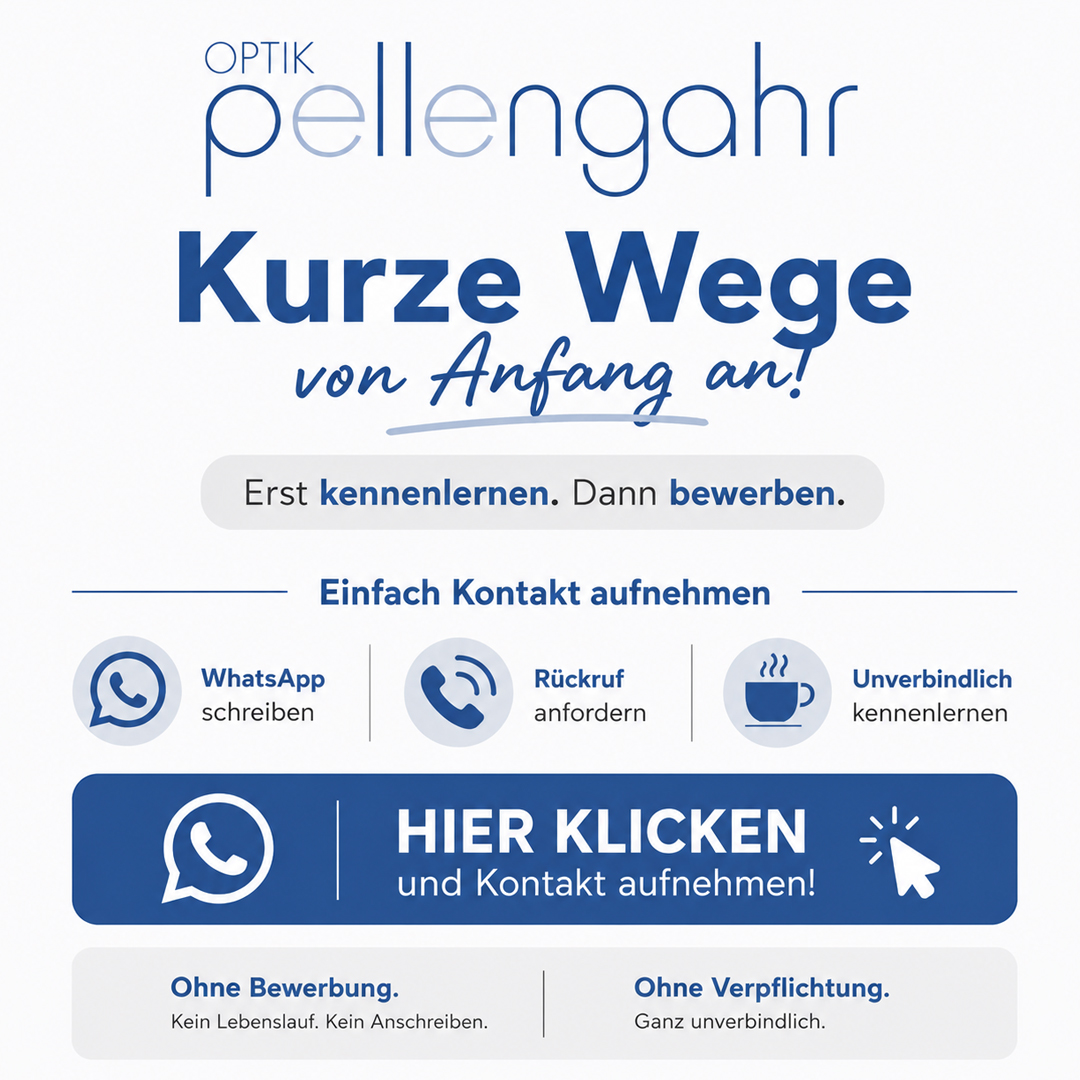 Kontaktaufnahme WhatsApp Optikerjobs WhatsApp Optik Pellengahr